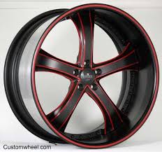 17 Inch Black And Orange Rims Custom Red And Black Rims Sv33 Black Red Custom Wheels And Performance Tires At Custom Wheels Cars Wheel Rims Custom Wheels