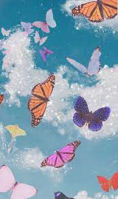 Aesthetic, butterfly, blue butterfly, monarch butterfly, monarch, blue monarch butterfly, cute butterfly, butterflies. Butterfly Aesthetics Wallpapers Wallpaper Cave