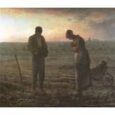 El angelus (cantado y en latín). L Angelus 1857 1859 Von Millet Jean Francois
