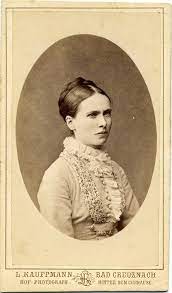 Cdv Portrait Of A Young Woman Germany C 1875 Portrait Vintage Photography Old Images