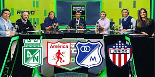 Consulta todos los horarios del fúbol que transmite el canal cada semana en colombia. Video Discusion En Espn Fc Radio Colombia Sobre Los Equipos Historicos Del Fpc Millonarios America Nacional Junior Santa Fe Nicolas Samper Oscar Cordoba