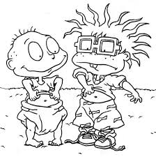 Well you're in luck, because here they come. Free Printable Rugrats Coloring Pages For Kids