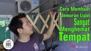 Jemuran lipat jemuran baju jemuran serbaguna lipat gantungan baju tempel dinding jemuran lipat gantungan lipat. Cara Membuat Jemuran Lipat Seperti Di Ikea Informa Ternyata Mudah Youtube