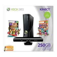Xbox 360 250gb Holiday Value Bundle With Kinect Kinect Xbox Xbox 360 Console
