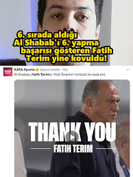 Fatih Terim: Al Shabab'dan Kovulma ve Şampiyonluk