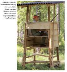 Uberdachter Druckjagdbock Wild Und Hund Jagd Hunde Hochsitz