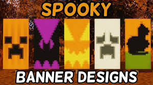 In minecraft, you can easily craft letter banners and make your own banner that has a. 5 Halloween Minecraft Banner Designs 1 16 Youtube