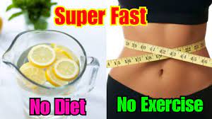 How To Lose Belly Fat In 5 Days! Super Fast With Lemon Water Diet/ No Diet  - No Exercise - Youtube