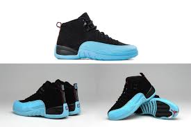 Black And Turquoise Jordans 12 Air Jordan 12 Retro Gamma Blue Black Gamma Blue Gym Red White In 2020 Air Jordans Air Jordan 12 Retro Jordan 13 Black