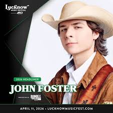 John Foster Dunn Tickets, Lucknow Music Festival Apr 11, 2026