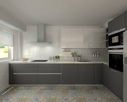 Modelo Line E Gris Y L Blanco Encimera Silestone Cocina Kitchen Interior Design Modern Kitchen Furniture Design Kitchen Decor