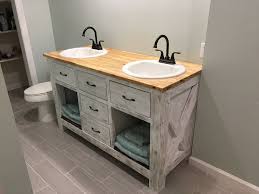 This is an easy build that only requires a few tools! Diy Rustic Bathroom Vanity Ideas Trendecors