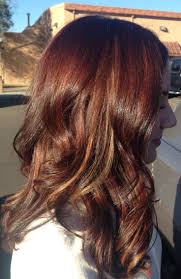 Medium length layered hair styles look fabulous as they are texturized and voluminous at the same time. Auburn Hair With Highlights Medium Shoulder Length Shiny Healthy Hair I Want This Hair Long Hair Color Balayage Hair Hair Styles