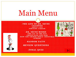 The cat in the hat. By Terra Cummings The Life And Works Of Dr Seuss Click Here To Begin Ppt Download