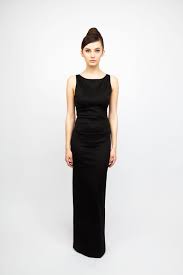Long Black Dress No Sleeves Audrey Hepburn By Chicaudrey On Etsy 180 00 Long Black Dress Fuschia Bridesmaid Dresses Black Dress
