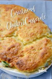 Diced ham can be added to many appetizers like these tortilla rolls. Easy Weeknight Cornbread Chicken Casserole Recipe
