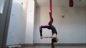 Advanced Aerial Hammock Flow Backstraddle Transitions Aerial Yoga Poses Yoga Poses Advanced Aerial Yoga