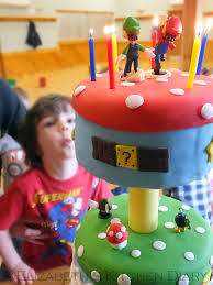 I made this cake for my boyfriend's 20th birthday. The Ultimate Super Mario Birthday Party Elizabeth S Kitchen Diary