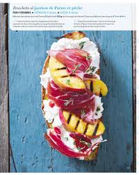 Bruschetta De Jambon De Parme Peche Jambon De Parme Bruschetta Fromage De Chevre