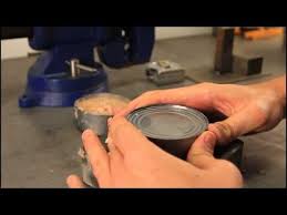 Life Hack Of The Day Open A Can Without A Can Opener Zombie Survival Survival Tips Apocalypse Survival
