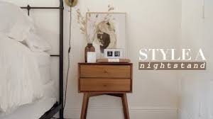 Check spelling or type a new query. How To Style A Nightstand Bedroom Decorating Ideas Youtube