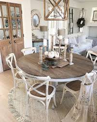 34 Inspiring Round Pedestal Dining Table Design Ideas For Your Dining Room Large Dining Room Table Round Pedestal Dining Table Farmhouse Dining Room Table