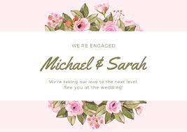 After all, diamonds are a girl's best friend. Customize 28 Engagement Cards Templates Online Canva