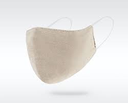 Download Premium Illustration Of Beige Fabric Face Mask Mockup 2444724 In 2020 Face Mask Mask Beige