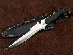 Amazon.com : SUFI Custom Handmade 5160 Spring Steel RE4 Krauser Knife,  Hunting knife, Gaming Knife : Sports & Outdoors