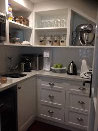 A pantry may contain a thrawl, a term used in derbyshire and yorkshire to denote a stone slab or shelf used to keep food cool in the days before refrigeration was domestically available. Kitchen Factory Malaga Under Staircase Butlers Pantry Creates Valuable Additional Storage And Bench Space Facebook