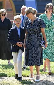 Happy birthday james, viscount severn: Lady Louise Windsor And James Viscount Severn Join Prince Edward And Sophie Wessex For Day Out Daily Mail Online