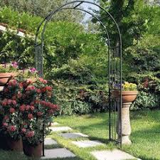 Arche Jardin Metallique Ideal Plantes Et Fleurs Grimpantes Anthracite 120x44xh 219 Cm Arche Jardin Jardins Fleur Grimpante