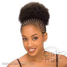 Braided Afro Puff Afro Puff Ponytail Drawstring Ponytail Puff Ponytail