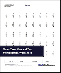 Conventional Times Table Math Worksheets These Multiplication Worksheets Introduce Math Facts In Math Fact Worksheets Math Worksheets Math Division Worksheets