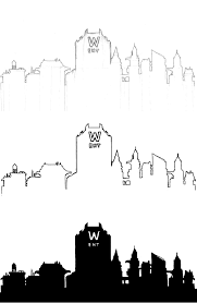 Gotham City Skyline By B Dangerous On Deviantart Gotham City Skyline Gotham City City Skyline