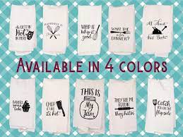 Discover unique kitchen linens including dish cloths, tea towels, aprons and more at anthropologie. Funny Kitchen Towels Looking For A Unique Gift Idea Or Wanting To Add A Little Humor To Your Kitchen Decor These Funny Tea Towels Funny Towels Kitchen Humor