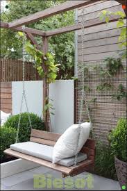 Pin By Maja Mujic On Uteplass Hage Roof Terrace Design Backyard Patio Garden Swing Seat
