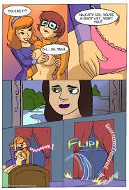 Rule34 - If it exists, there is porn of it  daphne blake, fred jones,  shaggy, velma dinkley  1343575