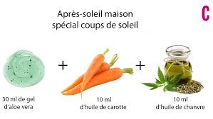4 Recettes Maison D Apres Soleil Apres Soleil Huile De Carotte Recette Maison