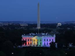 Résultat de recherche d'images pour "rainbow white house"