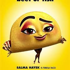 Salma Hayek Es Un Taco En La Pelicula Titulada La Fiesta De Las Salchichas Salmahayek Salmahayek Movies Actress Animada Salma Hayek Sausage Party Summer