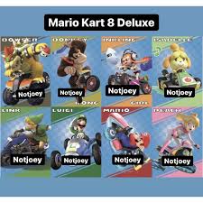 Down to $200 for a limited time! Ready Stock Mario Kart 8 Deluxe Amiibo Card Shopee Malaysia
