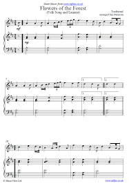 See dogs in kilts and bagpipes galore as scottish independence fever hits virginia. Flowers Of The Forest Scottish Folk Song Arrangement Sheet Music Parts Midi And Mp3 Files