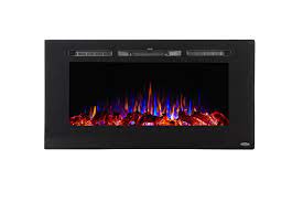 We are authorized dealers for all of the products and brands we carry. Touchstone Sideline40 80027 40 Inch Wall Recessed Electric Fireplace W Adjustable Flame Colors Touchstone Home Products Inc