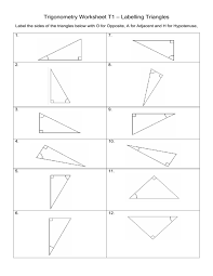 3 trigonometry worksheet t1 labelling triangles