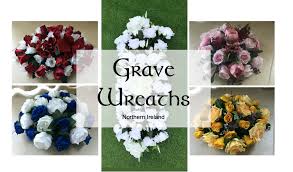 Long lasting artificial flowers for graves. Grave Wreaths Ni Home Facebook