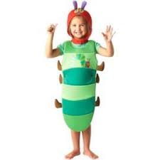 Tesco Direct Child The Very Hungry Caterpillar Costume Caterpillar Costume Diy Halloween Costumes For Kids Book Day Costumes