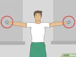Lower your head and shoulders. 5 Ways To Gain Muscle Without Weights Wikihow Fitness