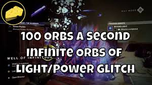 100 Orbs A Second Infinite Orbs Of Light Glitch Orbs Of Power Pseudo Infinite Super Exploit Youtube