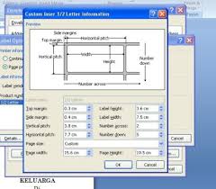 Untuk memasukkan nama label undangan tadi bisa anda baca tutorialnya di cara memasukkan daftar nama ke label undangan. Ide Format Label Ukuran 107 Gambar Stiker